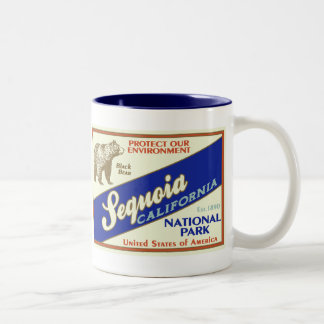 Sequoianationalparkmugg Två-Tonad Mugg