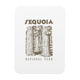 Sequoias nationalpark magnet