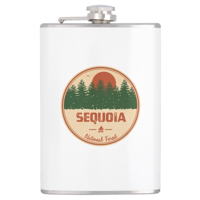 Sequoias nationalskog fickplunta (Framsidan)