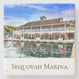 Sequoyah Marina Stone Coaster Stenunderlägg