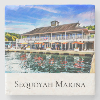 Sequoyah Marina Stone Coaster Stenunderlägg