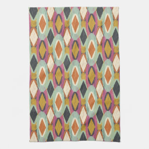 Sequoyah Oval Ikat Kökshandduk