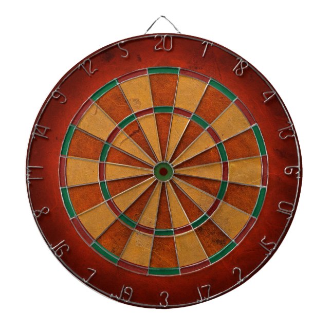 SER DEN DJUPA ORANGEN FÖR DARTBOARDEN SOM UT HA PÅ DARTTAVLA (Framsidan)