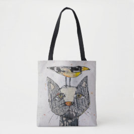 Ser du fågeln? Tote Bag Tygkasse