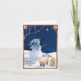 Ser du vad jag ser - julkortet helgkort