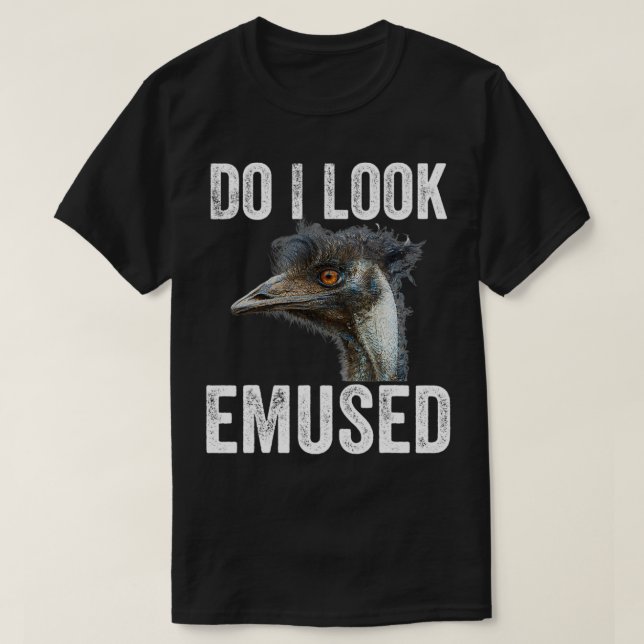 Ser jag Emused Funny Emu Animal Kärlek Emus Bird F T Shirt (Design framsida)