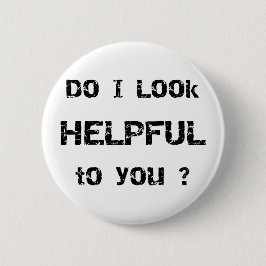 Ser jag hjälpsam till dig? knapp