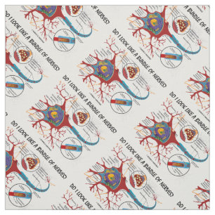 Ser jag ut som en massa nerver? Neuron Synapse Tyg