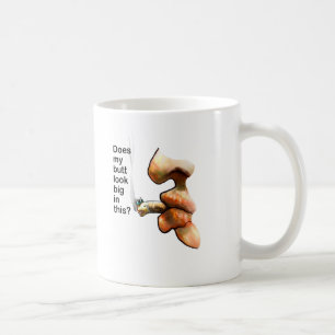 ser min ända stor i denna? kaffemugg