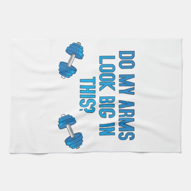 Ser min Arm stor ut i detta Kökshandduk (Horisontell)