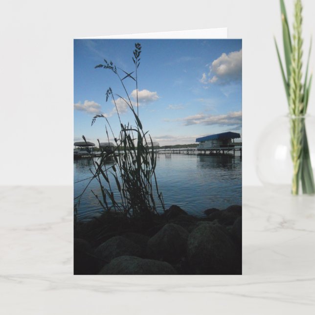 "Ser mot French Lake" Födelsedagskort Kort (Framsida)