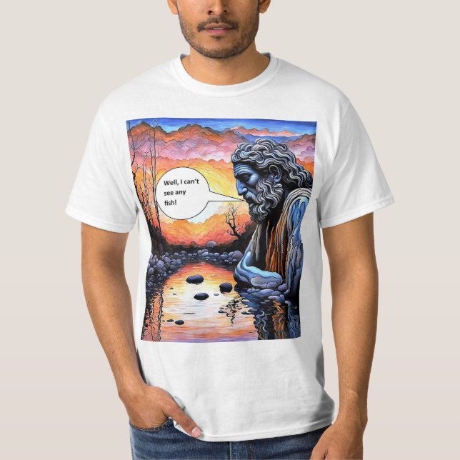 Ser några fiskar t shirt (Framsida)