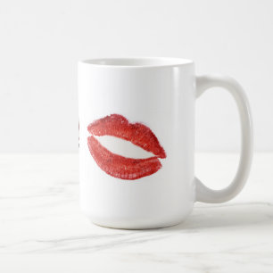 Ser nätt lekar smutsar ner kyssmuggen kaffemugg