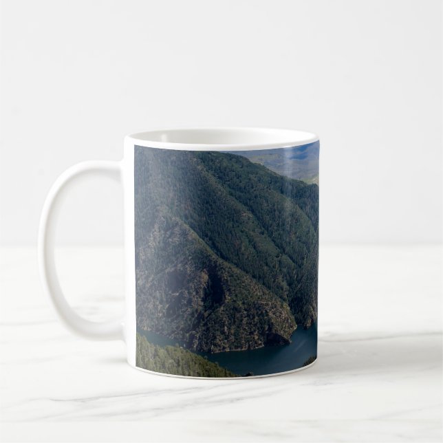 Ser ned på Gunnisonfloden Kaffemugg (Vänster)
