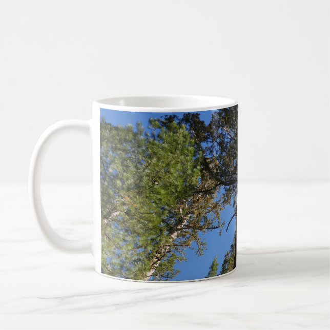 Ser upp mot Mariposa Grove Kaffemugg (Vänster)