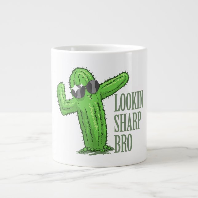 Ser ut att va skarp bror jumbo mugg (Framsidan)