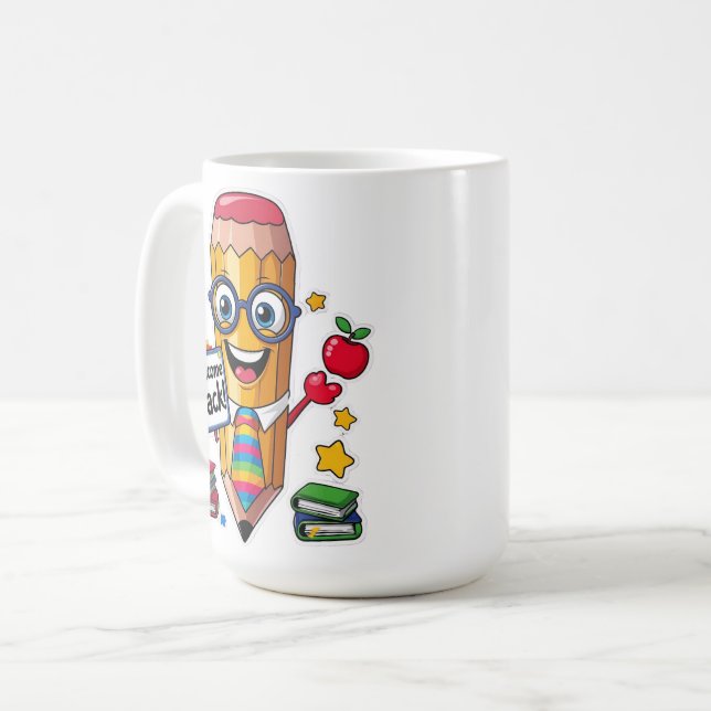 Ser ut att vara redo – Välkommen tillbaka! Kaffemugg (Framsida vänster)