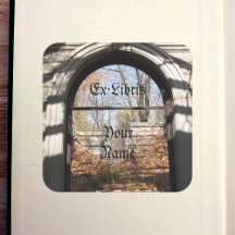 Ser ut genom ruinens exlibris
