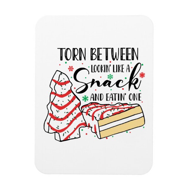 Ser ut som ett mellanmål magnet (Vertikal)