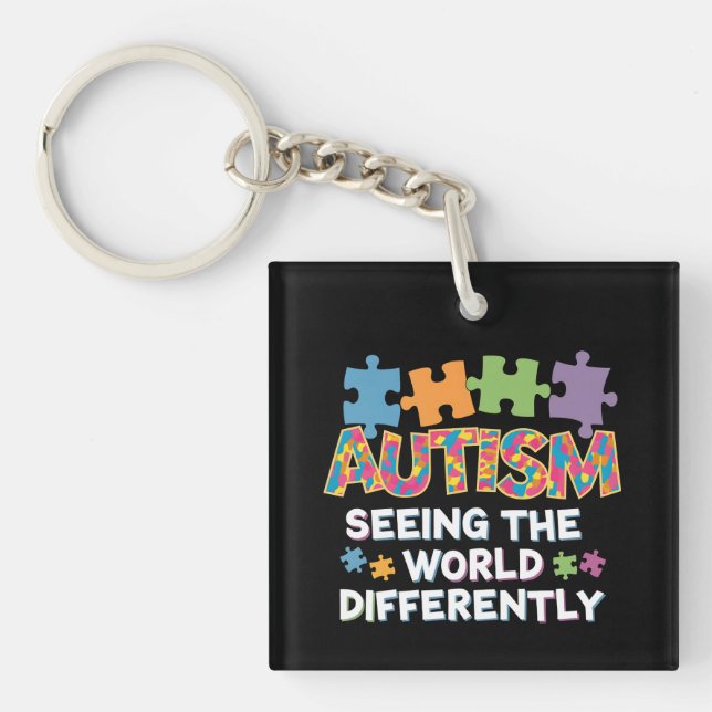 Ser Världen Annorlunda Autism Acceptans (Framsidan)