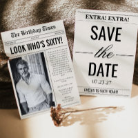 Ser Vem Som Fyllt Sextio Foto Tidning 60-årsdag