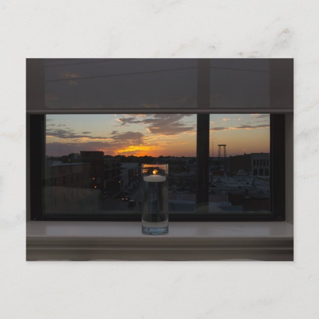 Ser vykortet Solnedgång Vykort (Framsida)