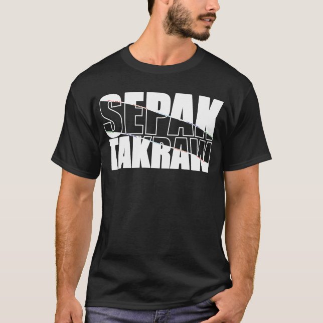 Serak Takraw Funny Serak Takraw T Shirt (Framsida)