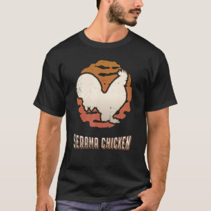 Serama Chicken Vintage Retro Classic Animal Sunset T Shirt