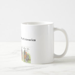 serama-frimärken Serama råd av Nordamerika Kaffemugg