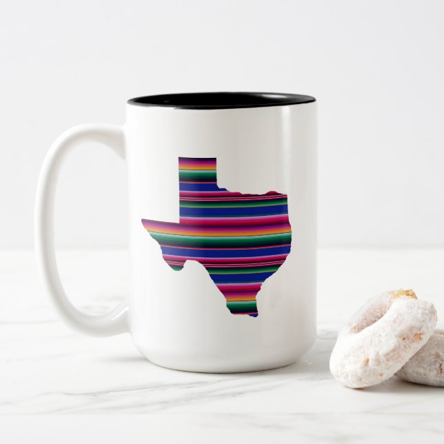 Serape Texas mugg (Med munk)