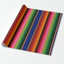 Serape Tryck Inpackningspapper