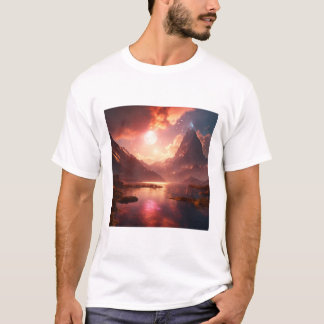 "Seraphim Reborn: Ocean World 3D Fantasy T-Shirt" T Shirt