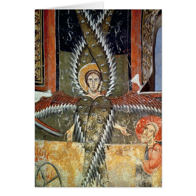 Seraphim som renar läppar av Isaiah Hälsningskort (Framsidan)