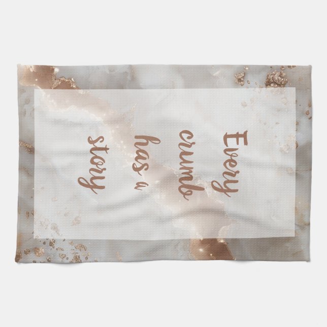 Seraphis - White Kökshandduk (Horisontell)