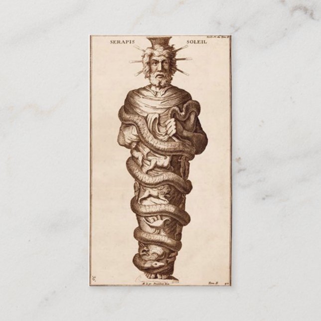 Serapis Bey Chohan från den fjärde Ray (Framsida)