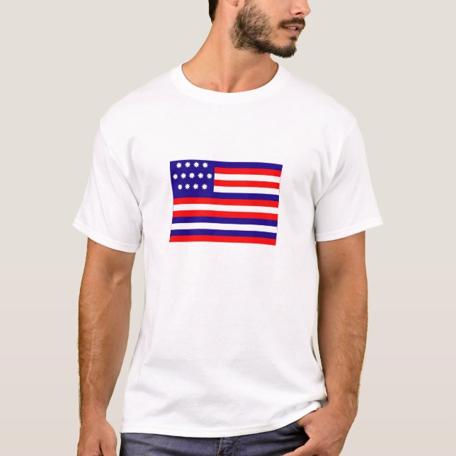 Serapis flagga t-shirt (Framsida)