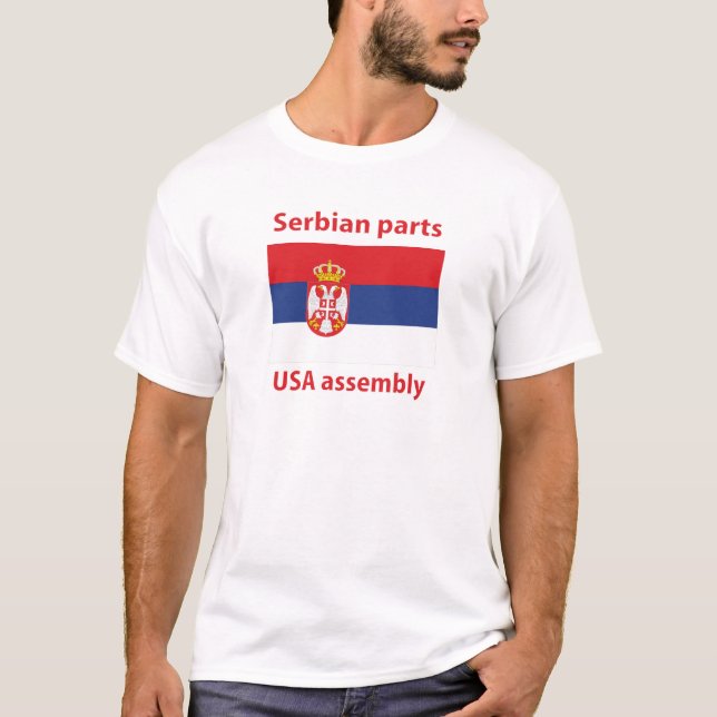 Serben särar T-tröja T-shirt (Framsida)