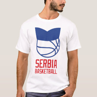 Serbia basket tee