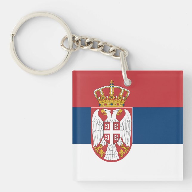 Serbia Flag (Framsidan)
