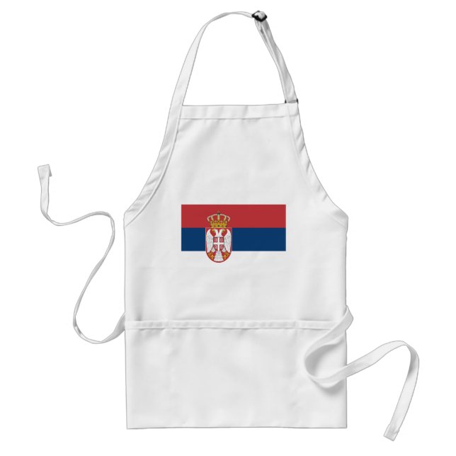 Serbia Flag Förkläde (Framsidan)