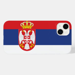 Serbia flagga