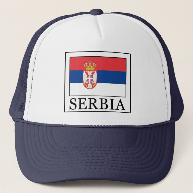 Serbia hatt truckerkeps (Framsida)