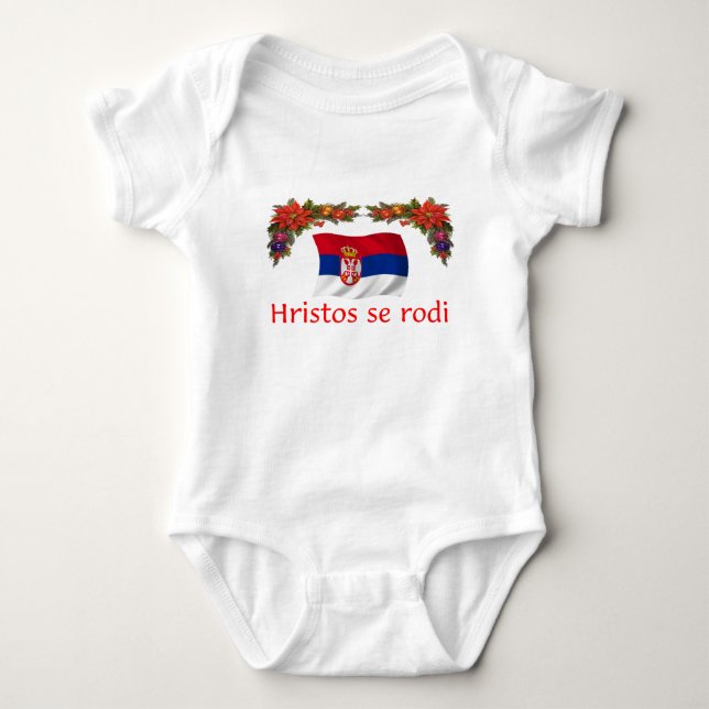 Serbia jul tröja (Framsida)