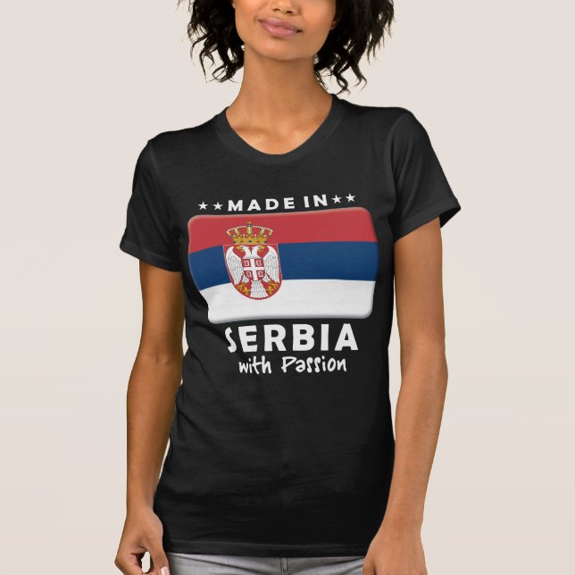 Serbia passion W T-shirt (Framsida)