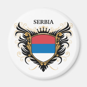Serbia [personifiera], magnet