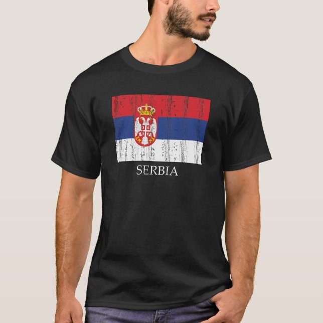 Serbia T-shirt (Framsida)