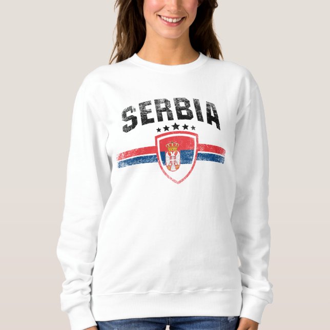 Serbia Tee Shirt (Framsida)