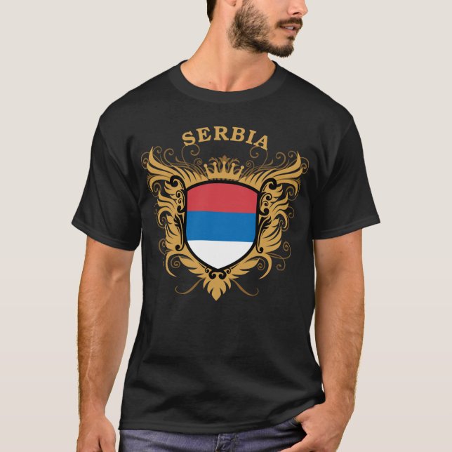 Serbia Tee Shirt (Framsida)