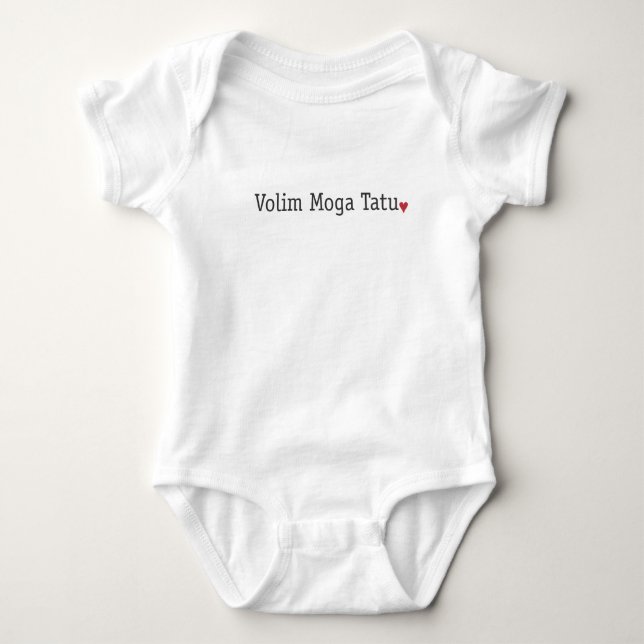Serbian_I kärlekpappa T-shirt (Framsida)