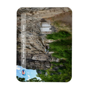 SERBIAN MONASTERIES - Hermitage of St. Sava Magnet